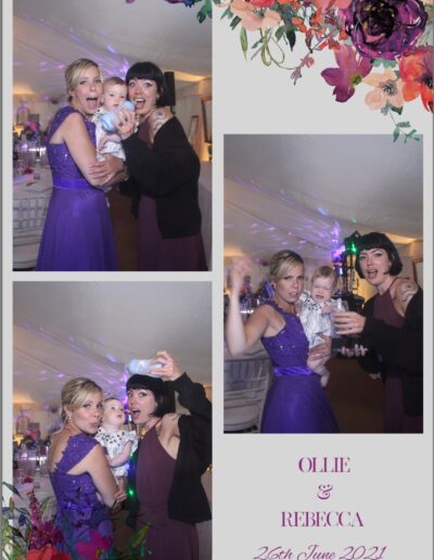 Photo Booth Southampton Ollie and Rebeccas Wedding 26th June 2021 22 scaled 1