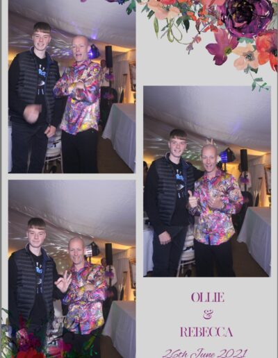 Photo Booth Southampton Ollie and Rebeccas Wedding 26th June 2021 50 scaled 1