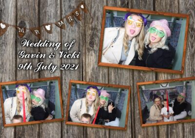 Gavin and Vicki photobooth photos 9th July 2021 9