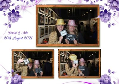 Louise and Ade Photo Booth 12