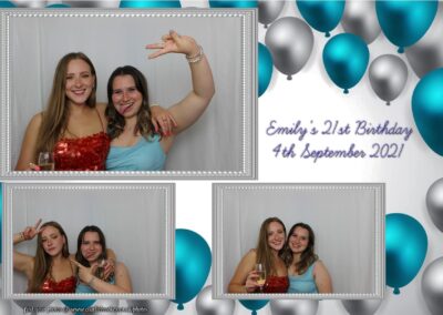 Photobooth hire Southampton Emilys 21st Birthday 104