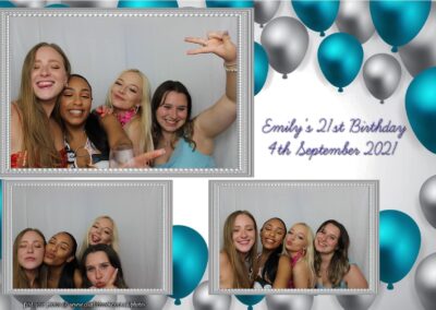 Photobooth hire Southampton Emilys 21st Birthday 105