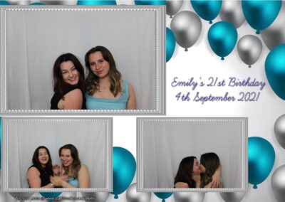 Photobooth hire Southampton Emilys 21st Birthday 108
