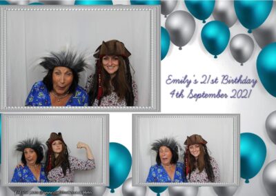 Photobooth hire Southampton Emilys 21st Birthday 111