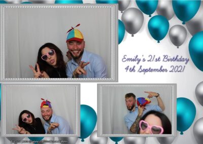 Photobooth hire Southampton Emilys 21st Birthday 112