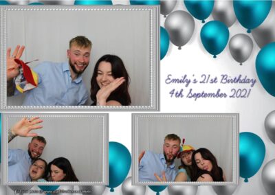 Photobooth hire Southampton Emilys 21st Birthday 113