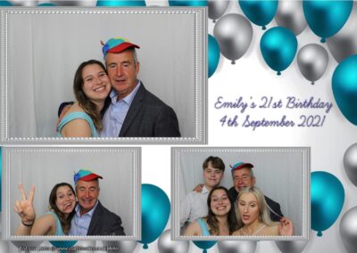 Photobooth hire Southampton Emilys 21st Birthday 114