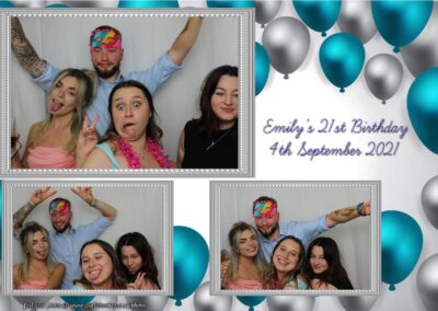Photobooth hire Southampton Emilys 21st Birthday 125