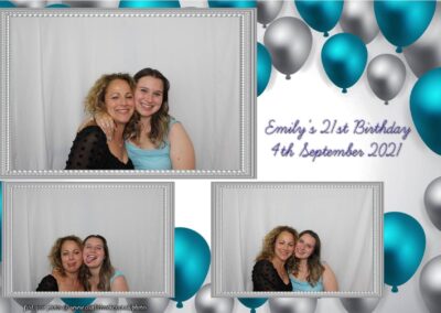 Photobooth hire Southampton Emilys 21st Birthday 127