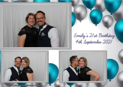Photobooth hire Southampton Emilys 21st Birthday 13