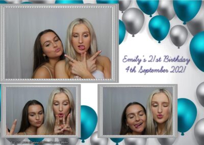 Photobooth hire Southampton Emilys 21st Birthday 133