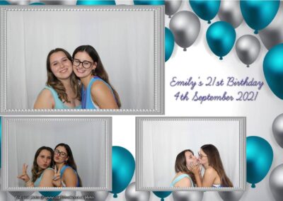 Photobooth hire Southampton Emilys 21st Birthday 136