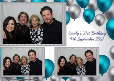 Photobooth hire Southampton Emilys 21st Birthday 14