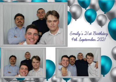 Photobooth hire Southampton Emilys 21st Birthday 20