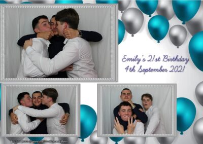 Photobooth hire Southampton Emilys 21st Birthday 24