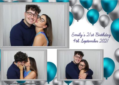 Photobooth hire Southampton Emilys 21st Birthday 32