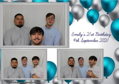 Photobooth hire Southampton Emilys 21st Birthday 33