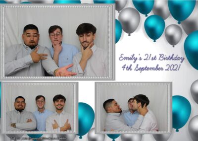 Photobooth hire Southampton Emilys 21st Birthday 34
