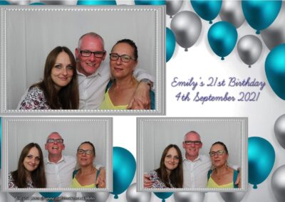 Photobooth hire Southampton Emilys 21st Birthday 36