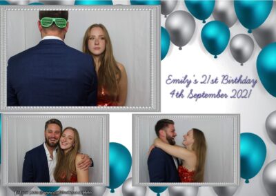 Photobooth hire Southampton Emilys 21st Birthday 44
