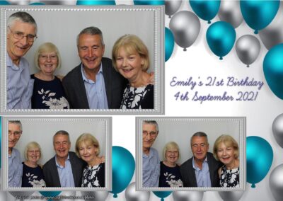Photobooth hire Southampton Emilys 21st Birthday 49