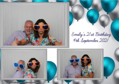 Photobooth hire Southampton Emilys 21st Birthday 51