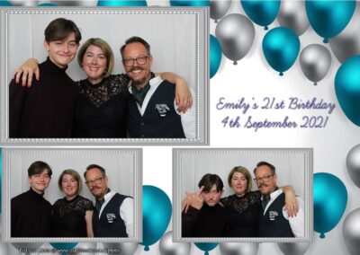 Photobooth hire Southampton Emilys 21st Birthday 61