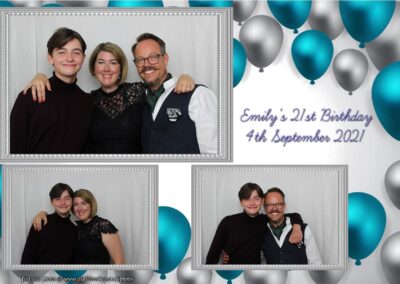 Photobooth hire Southampton Emilys 21st Birthday 62