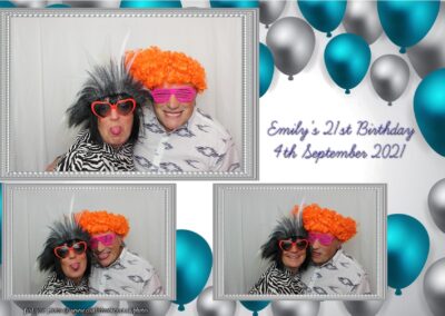 Photobooth hire Southampton Emilys 21st Birthday 65