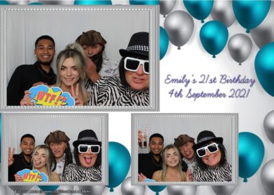 Photobooth hire Southampton Emilys 21st Birthday 66