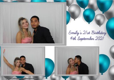 Photobooth hire Southampton Emilys 21st Birthday 67