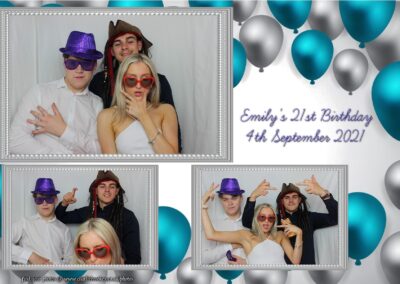 Photobooth hire Southampton Emilys 21st Birthday 71