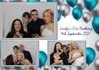 Photobooth hire Southampton Emilys 21st Birthday 73