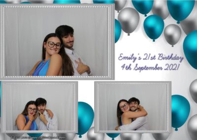 Photobooth hire Southampton Emilys 21st Birthday 76