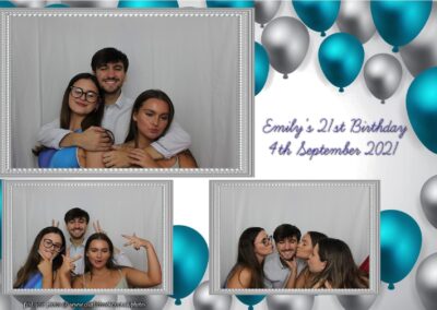 Photobooth hire Southampton Emilys 21st Birthday 77