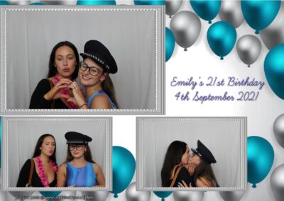 Photobooth hire Southampton Emilys 21st Birthday 8
