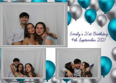Photobooth hire Southampton Emilys 21st Birthday 84