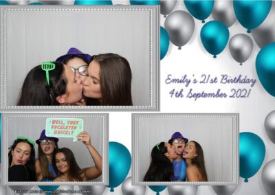 Photobooth hire Southampton Emilys 21st Birthday 88