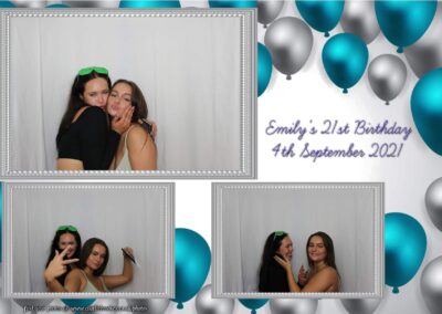 Photobooth hire Southampton Emilys 21st Birthday 89