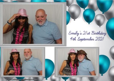 Photobooth hire Southampton Emilys 21st Birthday 94