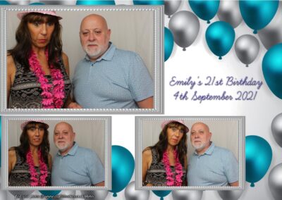 Photobooth hire Southampton Emilys 21st Birthday 95