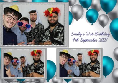 Photobooth hire Southampton Emilys 21st Birthday 96