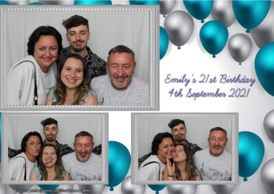 Photobooth hire Southampton Emilys 21st Birthday 99