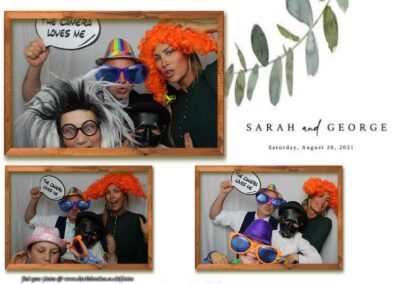 Sarah and George Photo booth photos aug 21 10