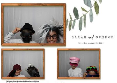 Sarah and George Photo booth photos aug 21 11