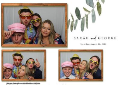 Sarah and George Photo booth photos aug 21 25