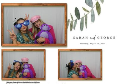 Sarah and George Photo booth photos aug 21 26