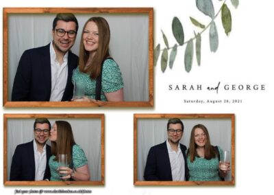 Sarah and George Photo booth photos aug 21 30