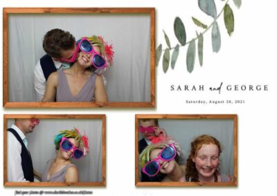 Sarah and George Photo booth photos aug 21 69