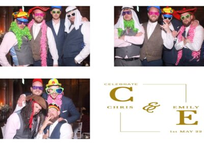 Chris Emily wedding booth photos May 22 21